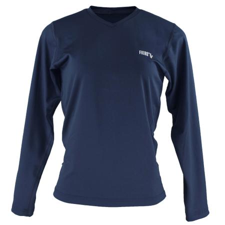 Imagem de Blusa Térmica Feminina Segunda Pele Gola V Thermo Premium Original Slim Fit