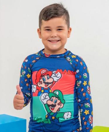 Camisa de banho masculina cheap infantil