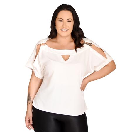 Blusas elegantes plus size sale
