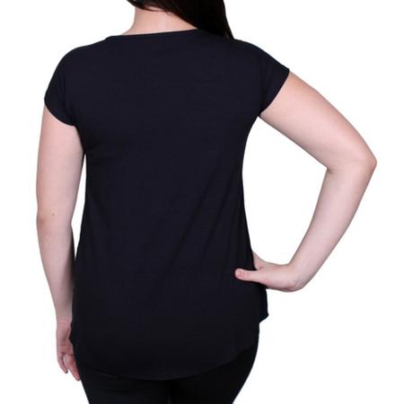 Imagem de blusas roupas femininas viscolycra tshirts strass Nossa Senhora Aparecida