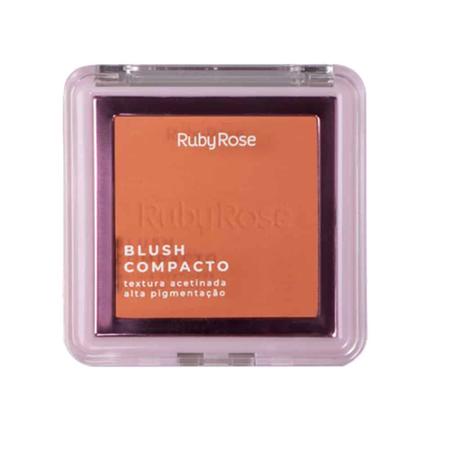 Imagem de Blush Compacto Alta Pigmentação HBF8611 Ruby Rose