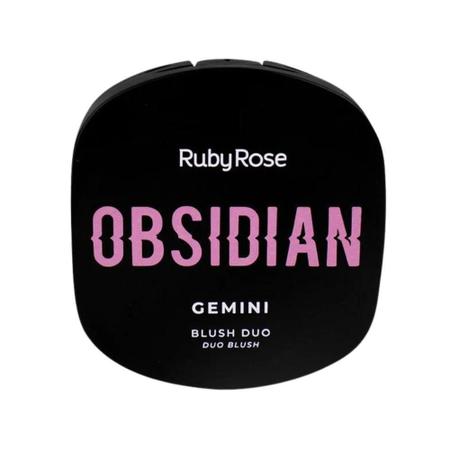 Imagem de Blush Duo Ruby Rose Obsidian Gemini Og05 7,9G