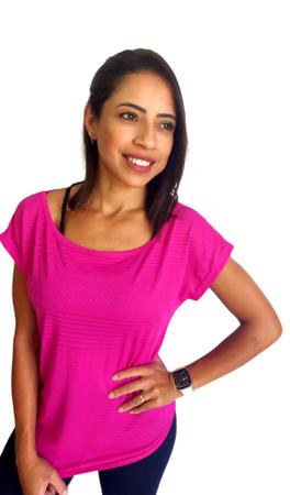 Imagem de Blusinha canoa fitness sconderijo pink