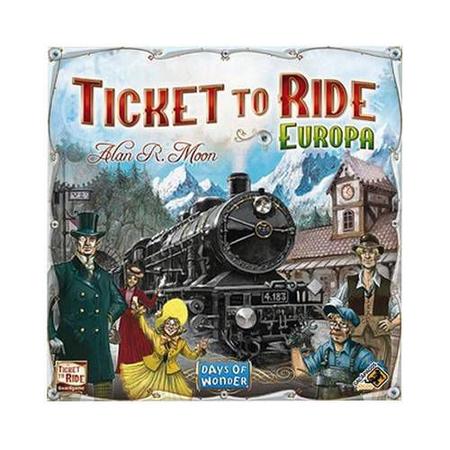 Jogo de Tabuleiro Board Game Ticket to Ride Europa Galápagos - Jogos de  Cartas - Magazine Luiza