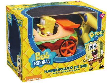 Caminhao bob esponja miniatura controle remoto