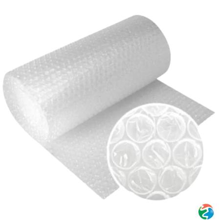 Imagem de Bobina de Plástico Bolha 60 cm x 100 Metros para Proteger com Excelência Crie uma Embalagem Impecável