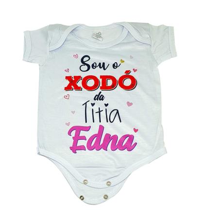 Imagem de Body Baby Branco Personalizado Sou o Xodó da Titia