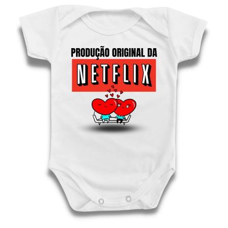 Body Bebê Produção Original Netflix Divertido Geek Casal - Borizinho Baby -  Body para Bebês - Magazine Luiza