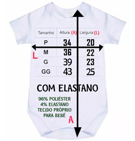 Body bebê sou a prova que o papai não cuida só do palio cód 9735 - NICK ALOHA Imagem de Body bebê sou a prova que o papai não cuida só do palio cód 9735