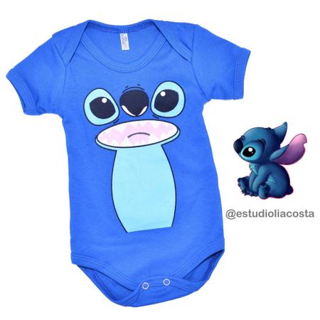 Imagem de Body Bebe Stitch Lilo com touca