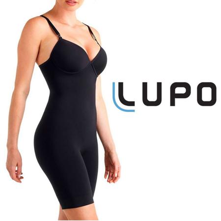 Body Cinta Modeladora Lupo Com Bojo E Al a Removivel 47100