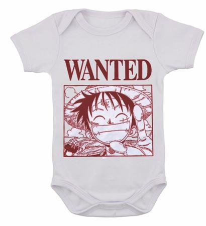 Body Infantil Luffy One Piece, Roupa Infantil para Bebê Casa Magica Nunca  Usado 59291948