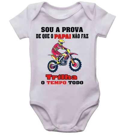 Body Para Bebê Motocross