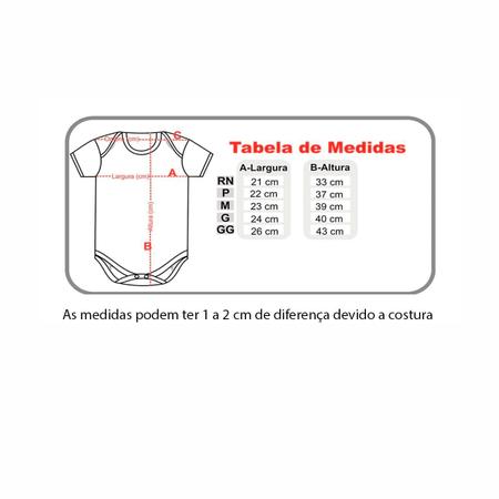 Imagem de Body Manga Curta 1 2 3 4 Anos Liso Básico