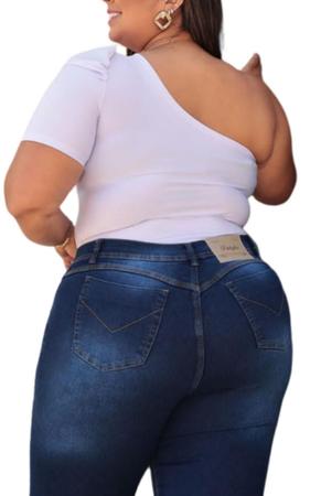 Imagem de Body mula manca bufante feminino plus size com bojo