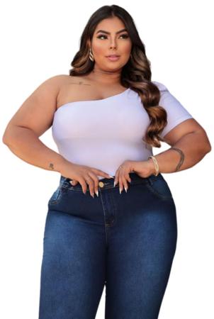 Imagem de Body mula manca bufante feminino plus size com bojo