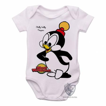 Imagem de body nenê criança roupa bebê Pica Pau Chilly willy