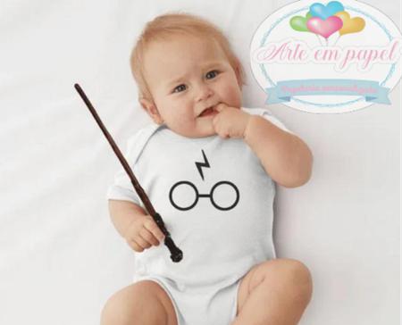 Body Bebe Personalizado Accio Expecto Mandrake Harry Potter na Americanas  Empresas