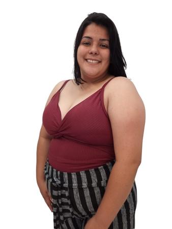 Imagem de Body Plus Size Trançado Feminino Tamanhos Grandes