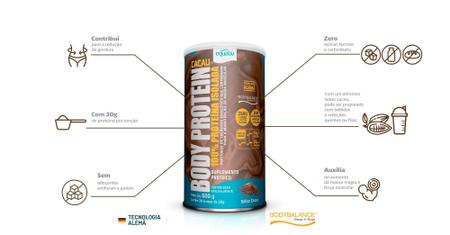 Imagem de Body Protein Cacau 600g Equaliv