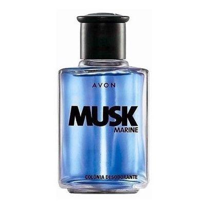 Body Splash Masculina Avon Musk Marine 150ml Imagem de Body Splash Masculina Avon Musk Marine 150ml