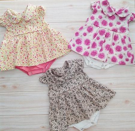 Vestido para sales bebe menina