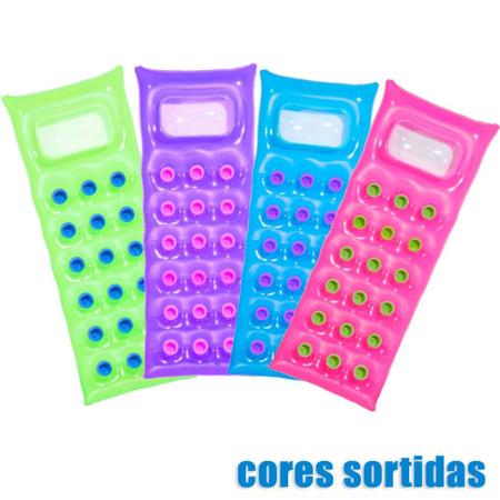 Imagem de Boia Colchao Inflavel Fashion e Cores Sortidas 1 Unidade  Mor 