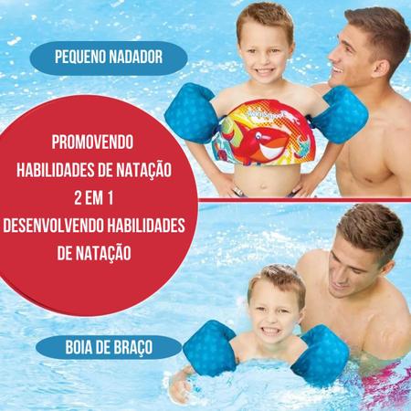 Boia Colete Infantil Salva Vidas Crianças Praia 2 In 1 Eua - Swim School -  Boia para Piscina - Magazine Luiza