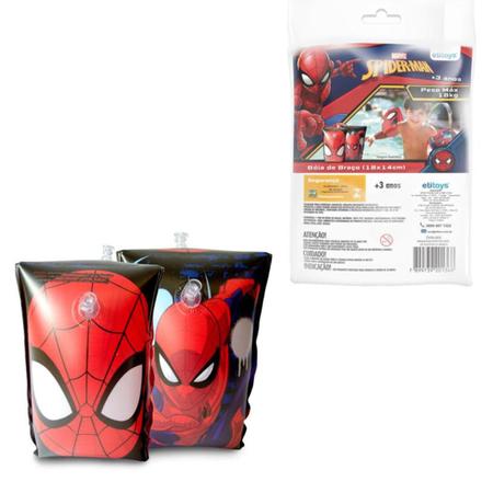 BOIA INFLÁVEL DE BRAÇO INFANTIL HOMEM-ARANHA / SPIDER-MAN 30X15 :  : Brinquedos e Jogos