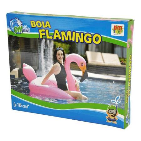 Imagem de Boia flamingo 145x145 Dm Toys