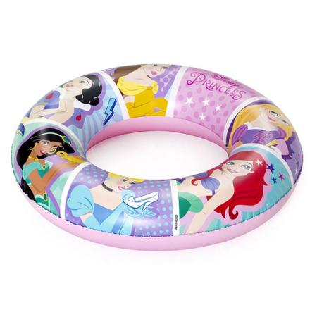 Imagem de Boia Inflável Infantil Circular Princesas