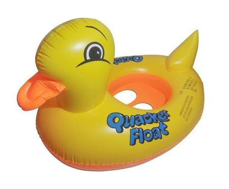 Imagem de Boia Inflável Pato Modelo Bote Infantil Para Bebê Piscina 12cm x 47cm x 64cm