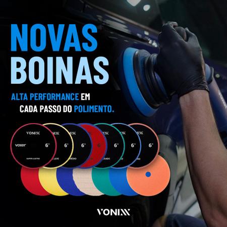 Imagem de Boina Azul Veludo Refino 5" Vonixx 2500 Grãos
