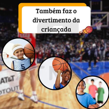 Bola de Basquete Tamanho 7 Oficial Laranja Adulto e infantil