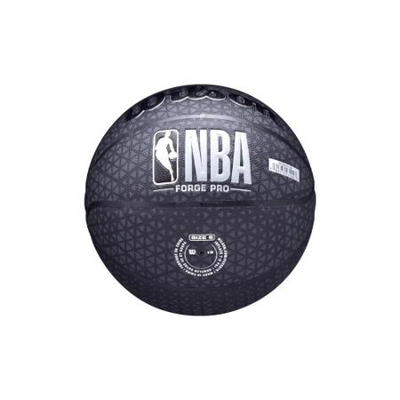 Bola Basquete Wilson nba Forge Pro Printed Original Preto em