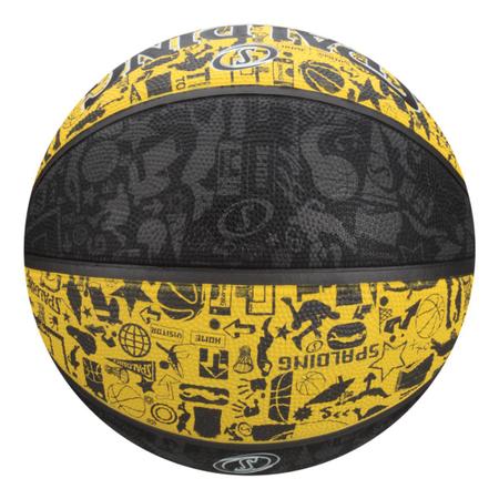 Bola De Basquete Spalding Graffiti - Amarelo - spalding