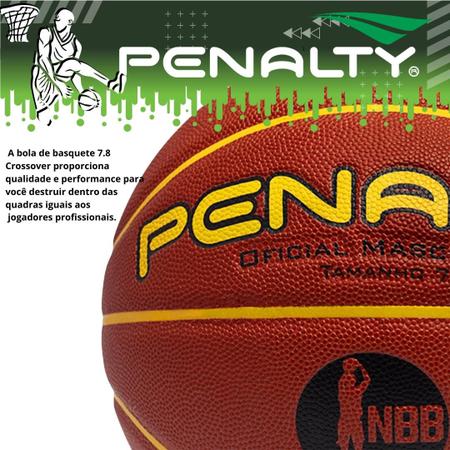 Bola Basquete Crossover 7.8 Penalty Pro Original / Fiba /nbb - Bola de  Basquete - Magazine Luiza
