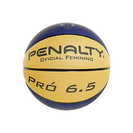 Bola Basquete Penalty 7.5 > Profissional, Marrom e Amarela >
