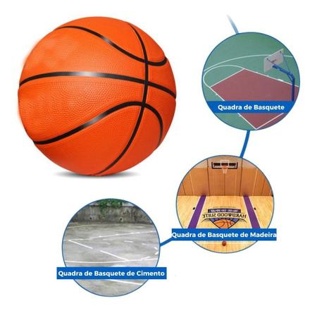 Bola De Basquete Clássica Tamanho Oficial Pratique Seu Jogo - XH COMERCIO - Bola  de Basquete - Magazine Luiza