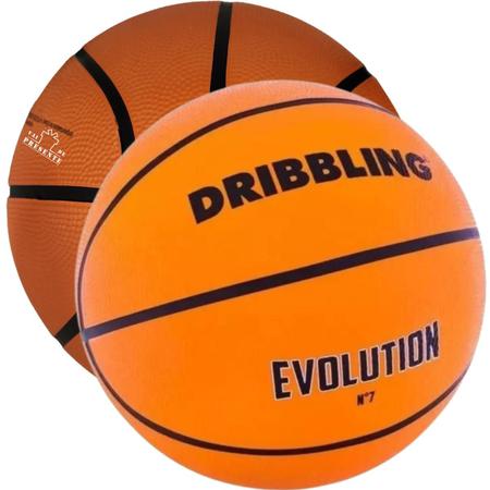 Bola De Basquete Tamanho Oficial Reforçada - Dribbling Evolution