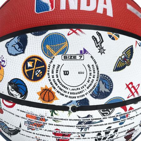 Bola de Basquete Wilson nba All Team Tamanho 7 em Promoção na