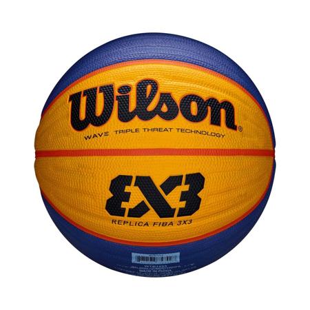 Imagem de Bola de Basketball 3x3 Fiba Wave Triple Tamanho 6 Unissex Wilson
