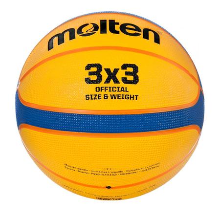 Imagem de Bola de Basquete 3x3 Molten Basketball Rubber Cover MOLTENB33T2010