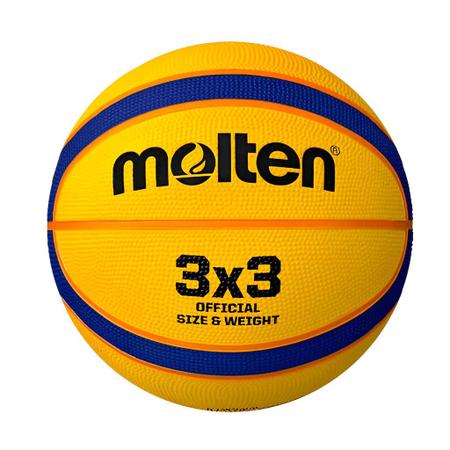 Imagem de Bola de Basquete 3x3 Molten Basketball Rubber Cover MOLTENB33T2010
