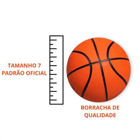 Imagem de Bola De Basquete Basketball Tamanho Padrão Grande Original