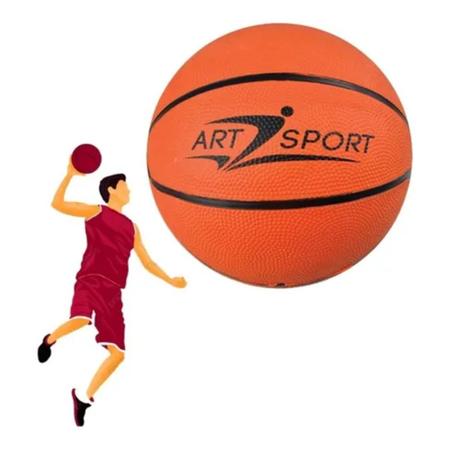 Bola de Basquete Borracha Profissional Laranja Art Sports - Big Bag Shop  Virtual