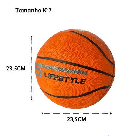 Bola de Basquete Tamanho 7 480 500g Atrio ES397, Laranja