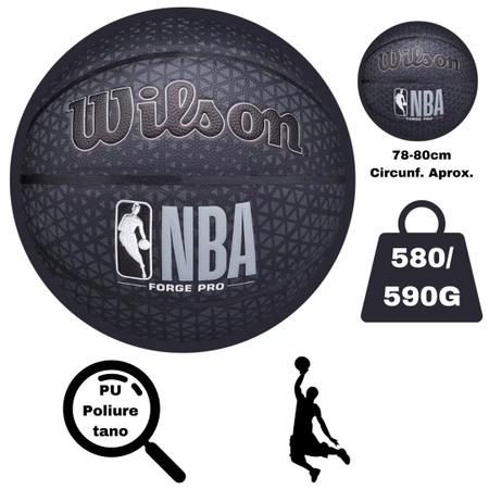 Bola de Basquete NBA Forge #7 (WTB8200XB07) - Treinit