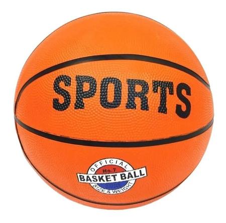 Bola De Basquete Oficial Tamanho 7 Sports Profissional Nf - Sport