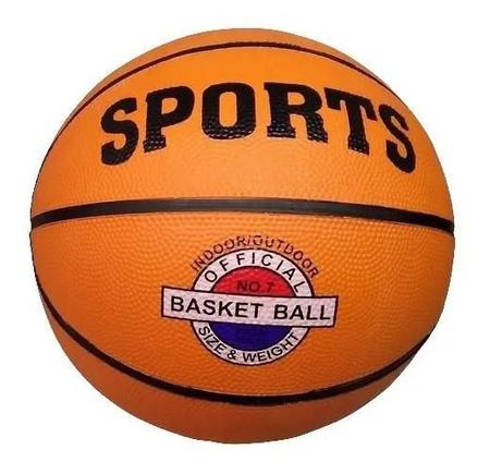 Bola De Basquete Oficial Tamanho 7 Sports Profissional Nf - Sport